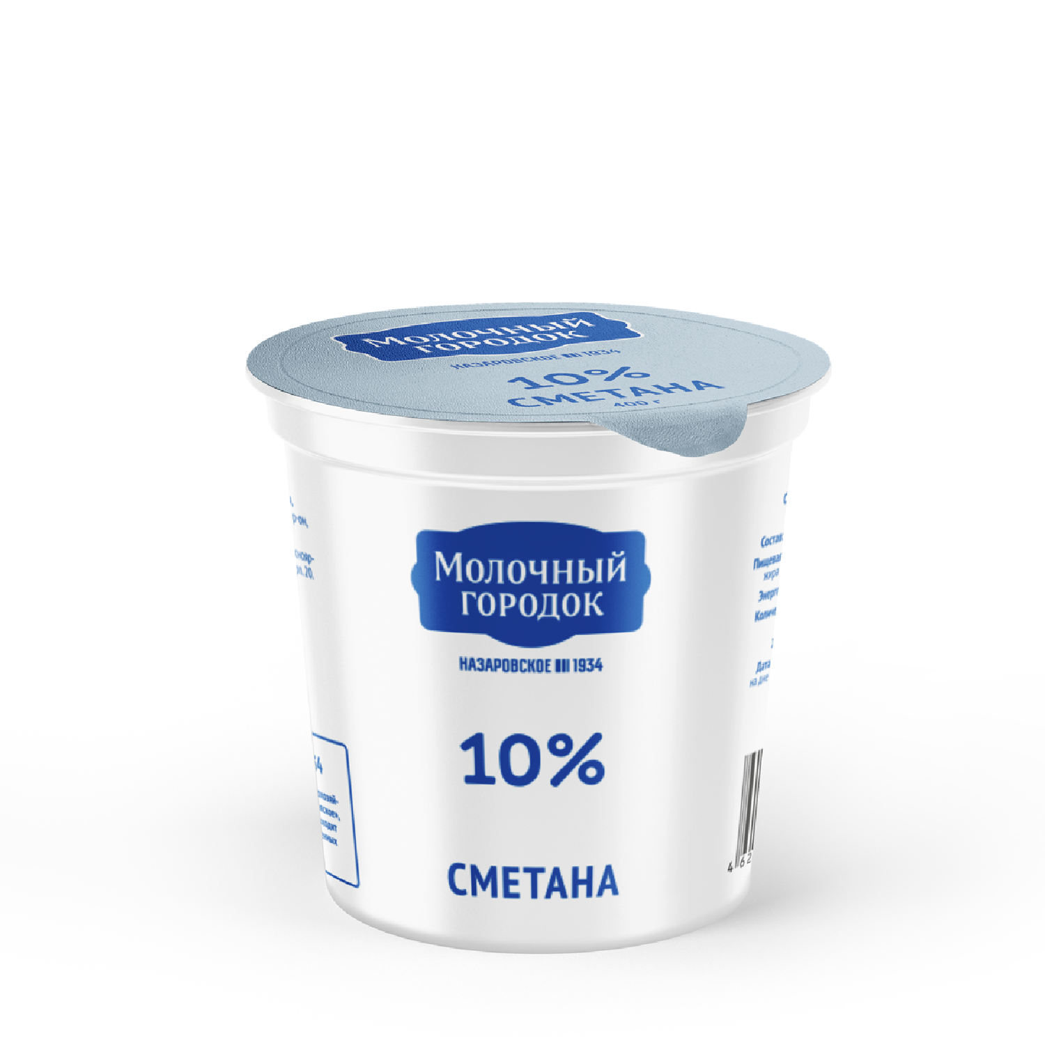 Сметана 10%, 400г