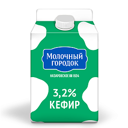 Кефир 3,2%, 475мл